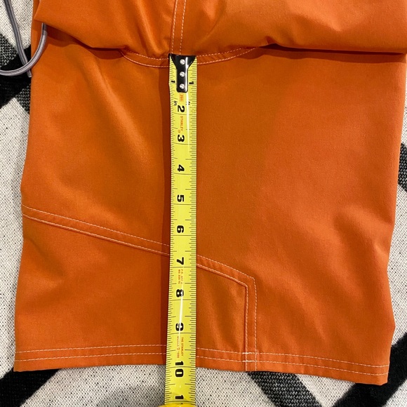 The North Face Men’s Apex Board Shorts Swim Trunks Orange Like New - Picture 8 of 9